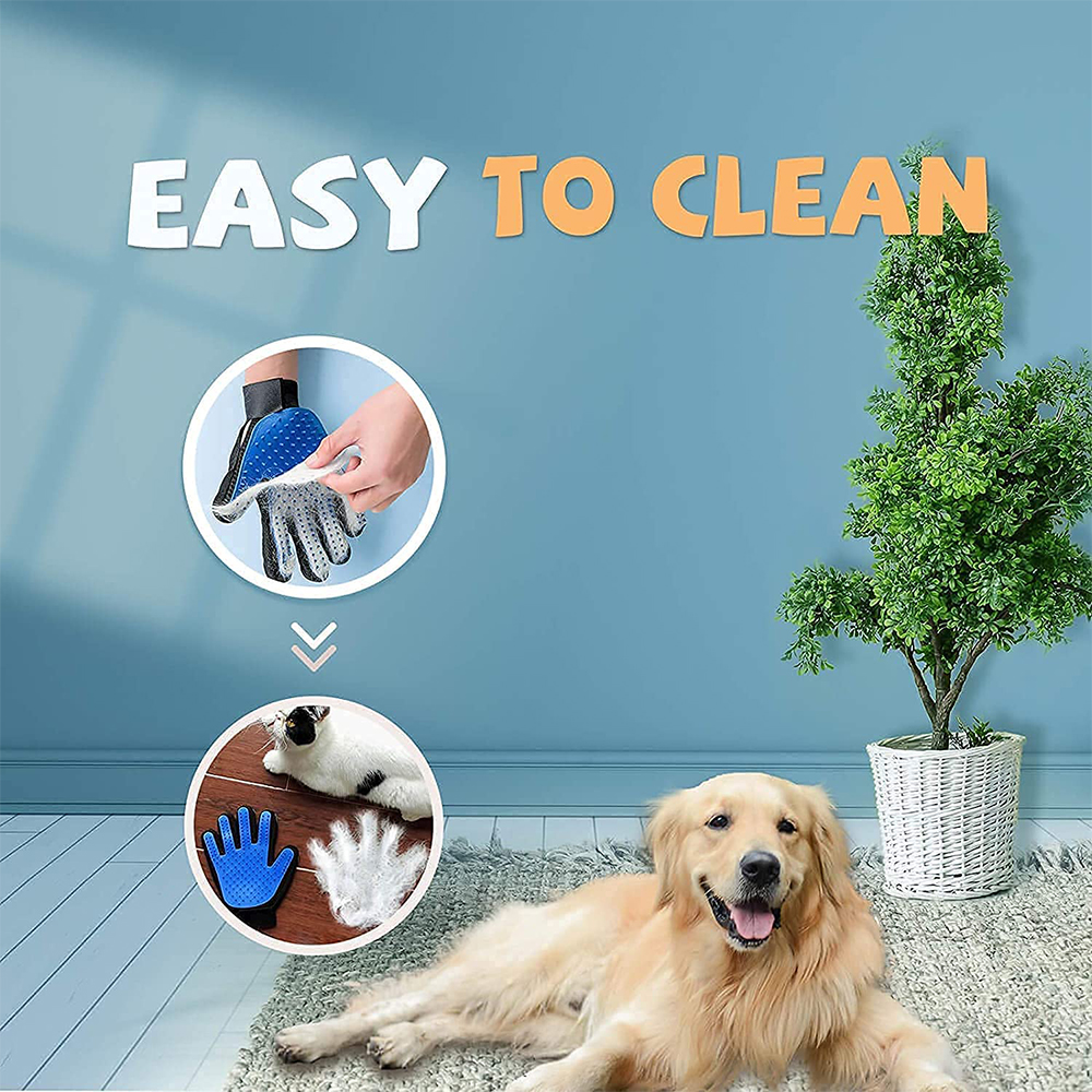 Pet Grooming Gloves - 图片 3